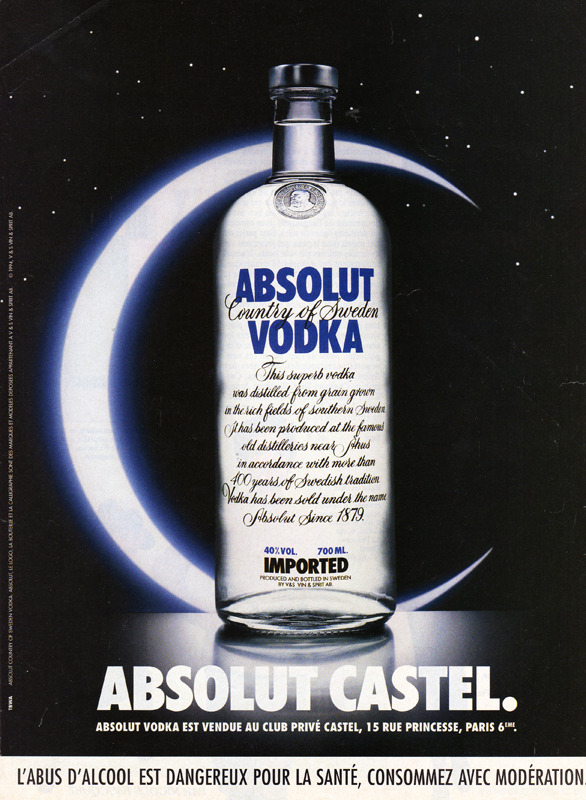 Campagne Absolut - Boîtes de nuit - France - Absolut Castel