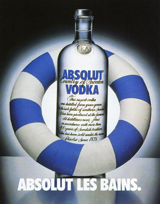 Campagne Absolut - Boîtes de nuit - France - Absolut Les Bains