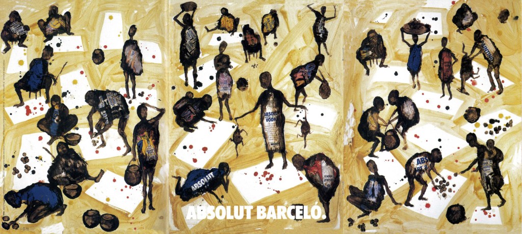 Absolut Originals - Time Magazine - Barcelo tryptique