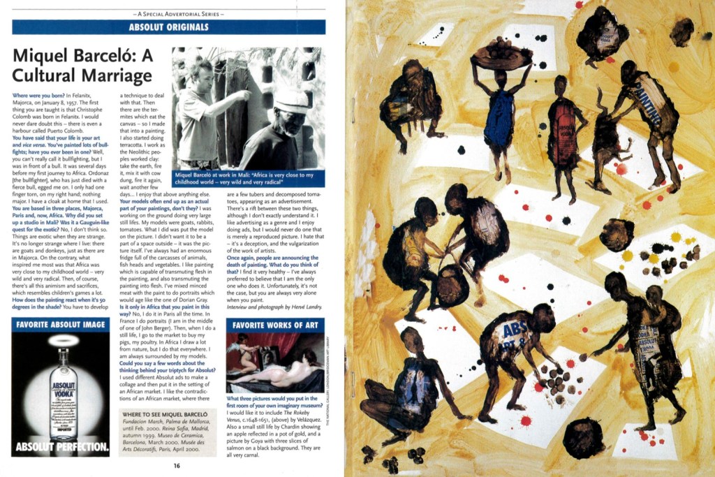Absolut Originals - Time Magazine - Barcelo