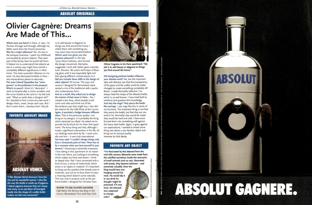 Absolut Originals - Time Magazine - Gagnere