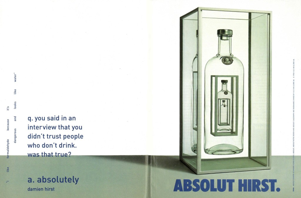 Absolut Originals - Time Magazine - Hirst