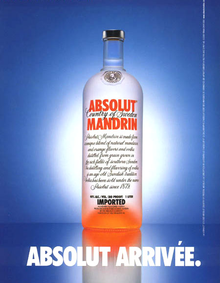 Absolut Arrivée - Parfum Mandrin