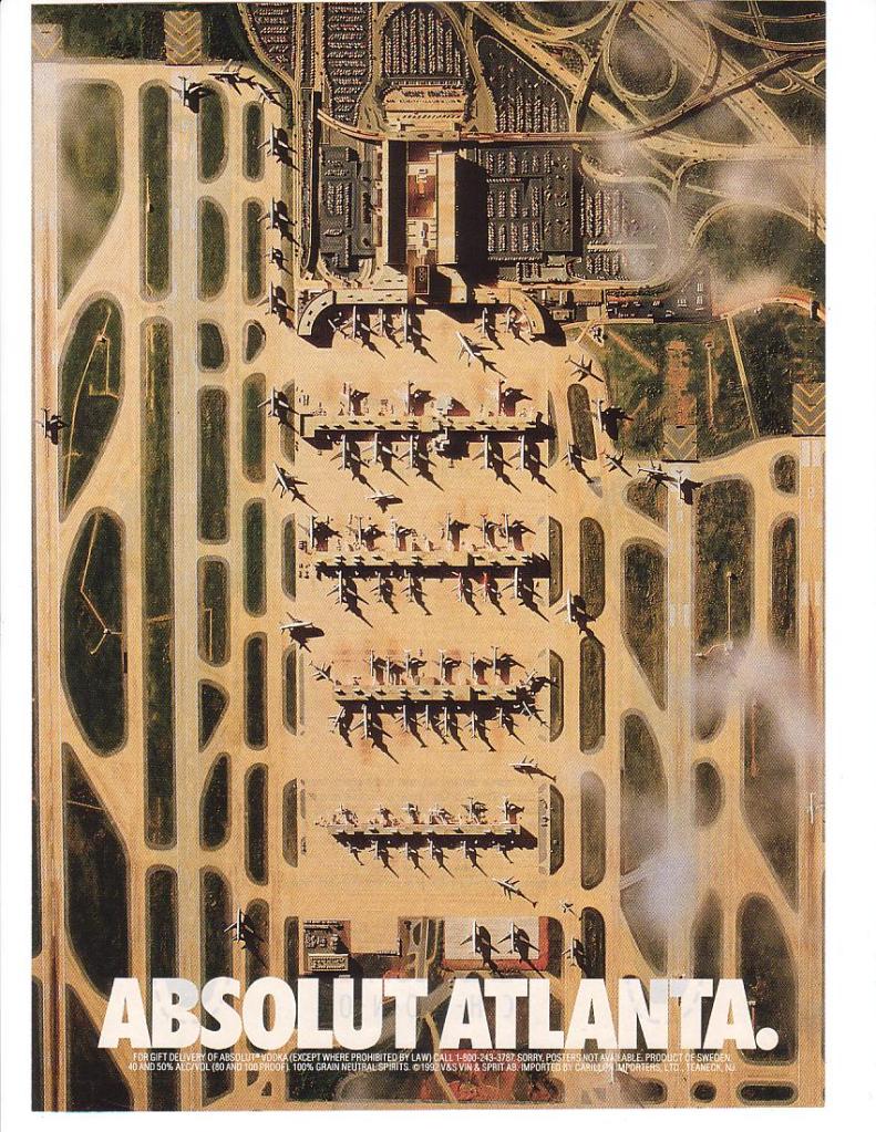 Campagne Absolut - Villes américaines - Atlanta