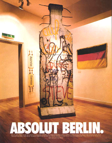 Campagne Absolut - Villes européennes - Berlin