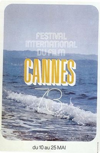 Affiche Festival de Cannes - 26ème édition - 1973