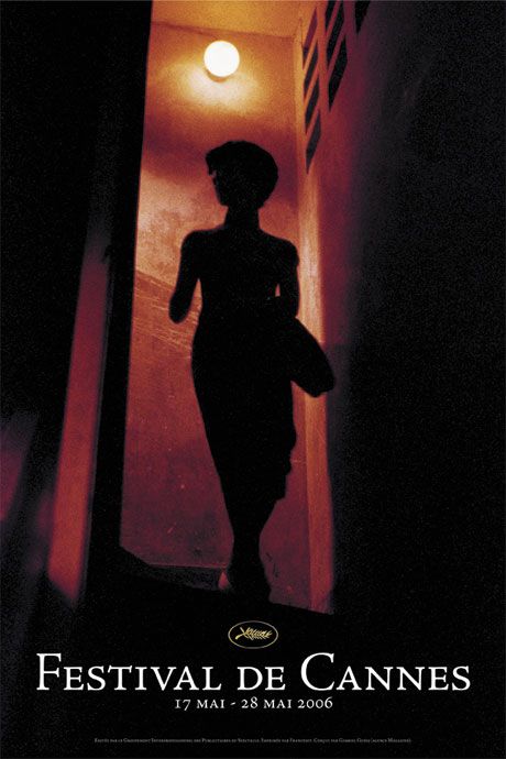 Affiche Festival de Cannes - 59ème édition - 2006- Femme descendant escalier - “In the mood for love” de Wong Kar Wai