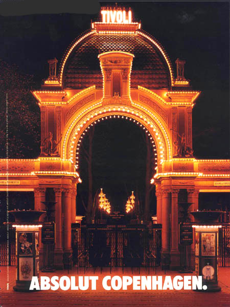 Campagne Absolut - Villes européennes - Copenhague
