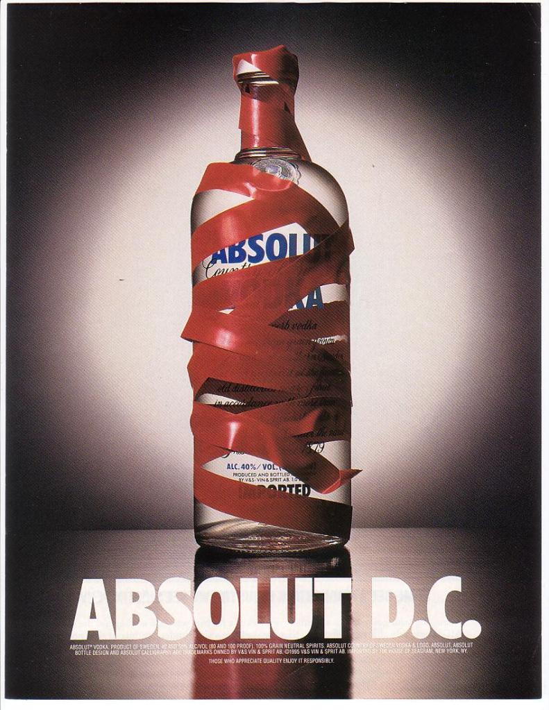 Campagne Absolut - Villes américaines - Washington DC