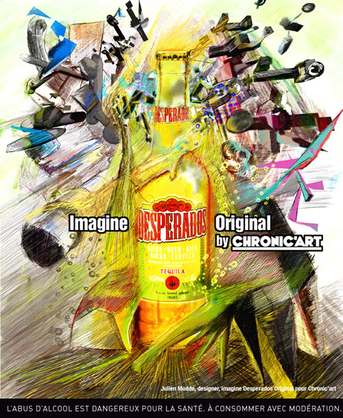 Campagne Desperados - Imagine original by Chronic'art