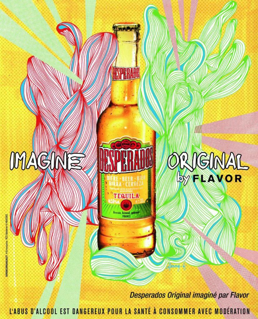 Campagne Desperados - Imagine original by Flavor