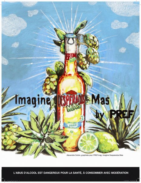 Campagne Desperados - Imagine original by Pref