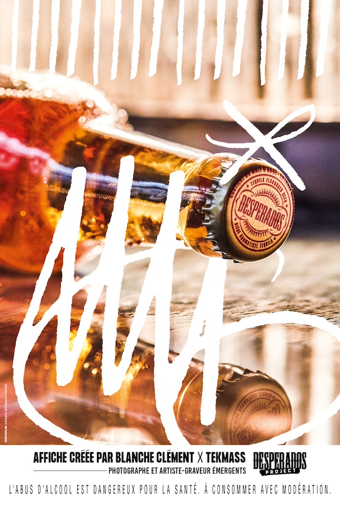 Publicité Desperados - Desperados Projet - Original - Affiche créée par Blanche Clément X Tekmass - Agence Service Plan - 2019