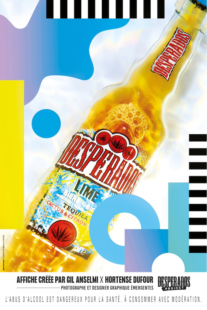 Publicité Desperados - Desperados Projet - Lime - Affiche créée par Gil Anselmi X Hortense Dufour - Agence Service Plan - 2019