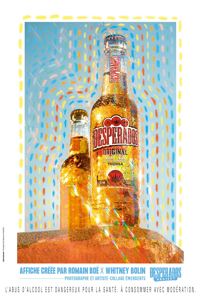 Publicité Desperados - Desperados Projet - Original - Affiche créée par Romain Boé X Whitney Bolin - Agence Service Plan - 2019