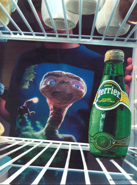 Campagne Tee-shirts - Perrier - E.T