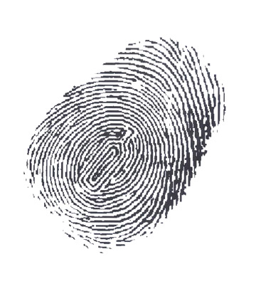 Publicité - Absolut Evidence - Zoom sur l'empreinte