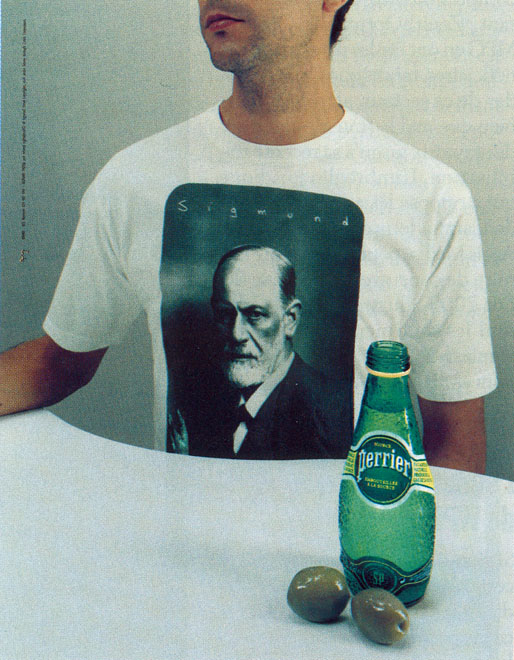 Campagne Tee-shirts - Perrier - Freud