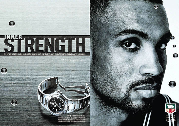 Publicité - Tag heuer - Inner Strength - Grant Hill