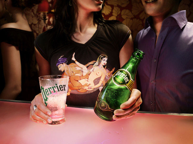 Campagne Tee-shirts - Perrier - Kama-Sutra