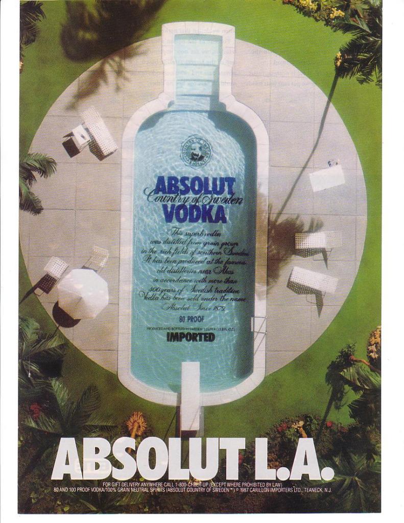Campagne Absolut - Villes américaines - Los Angeles