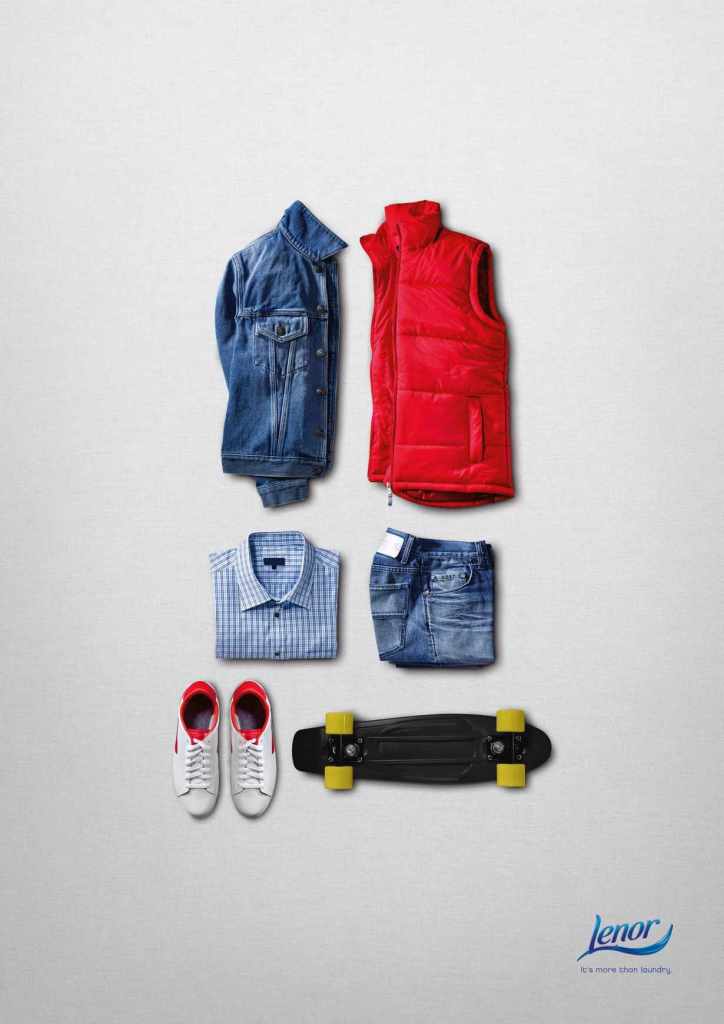 Publicité Lénor - Référence cinéma - Retour vers le futur