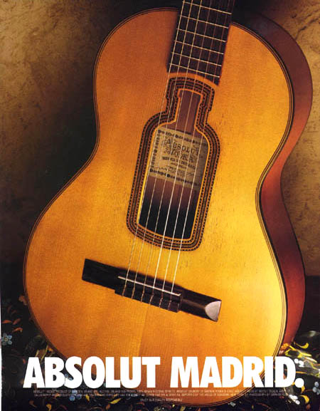 Campagne Absolut - Villes européennes - Madrid