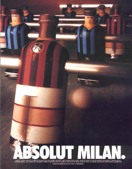 Campagne Absolut - Villes européennes - Milan