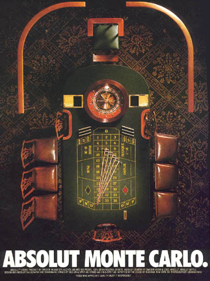 Campagne Absolut - Villes européennes - Monte Carlo