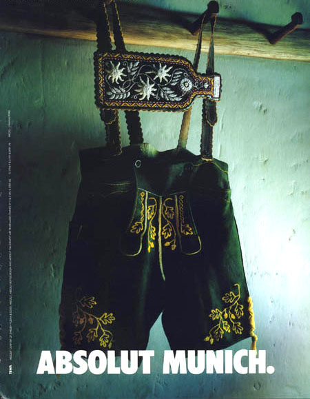 Campagne Absolut - Villes européennes - Munich