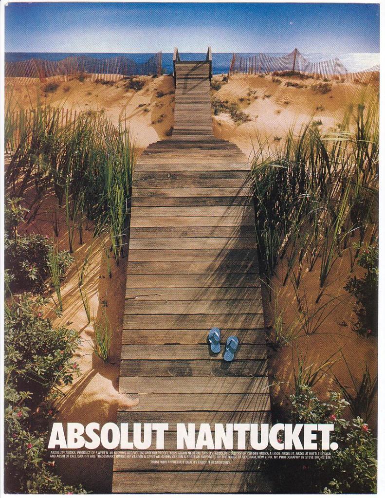 Campagne Absolut - Villes américaines - Nantucket