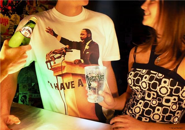 Campagne Tee-shirts - Perrier - Projet Etudiant - Corentin Coutable