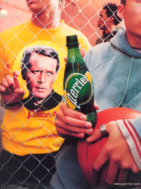 Campagne Tee-shirts - Perrier - Le Prisonnier