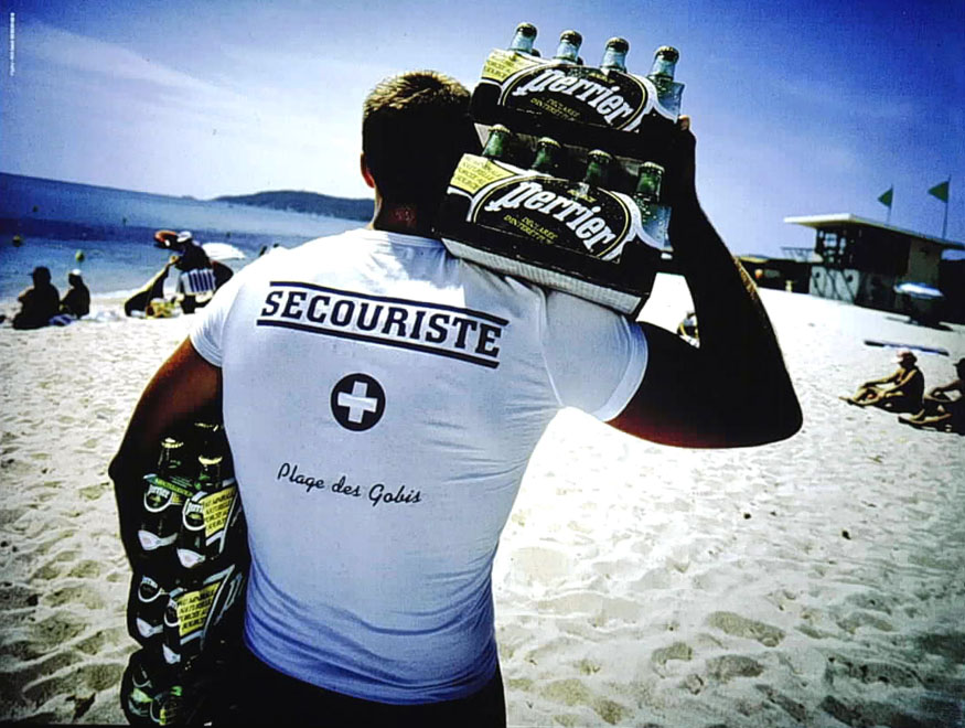 Campagne Tee-shirts - Perrier - Secouriste