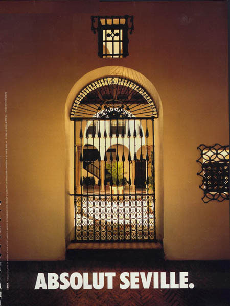 Campagne Absolut - Villes européennes - Séville