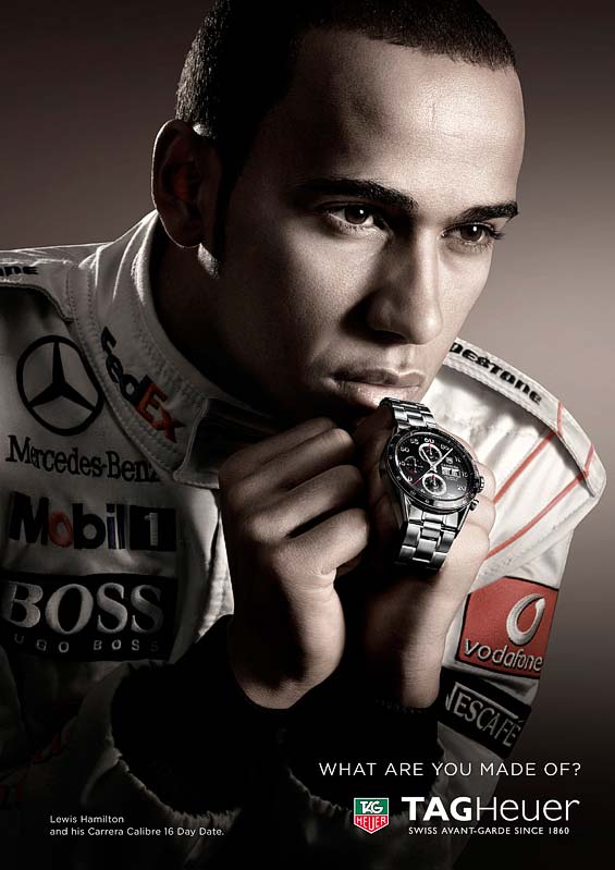 Publicité Tag Heuer - What are you made of ? - Lewis Hamilton