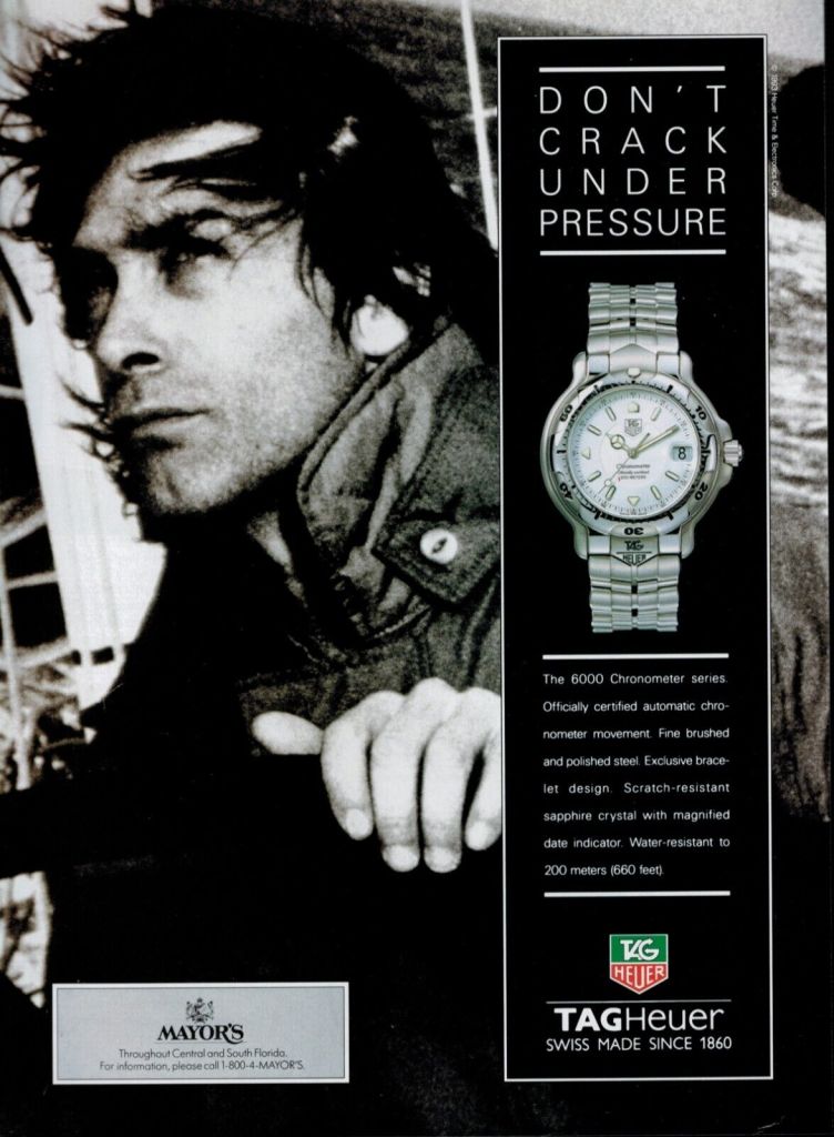 Publicité - Tag heuer - Don't crack under pressure - Voile