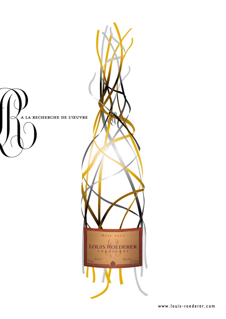 Campagne Roederer - A la recherche de l'oeuvre - 2010 - Rosé 2003