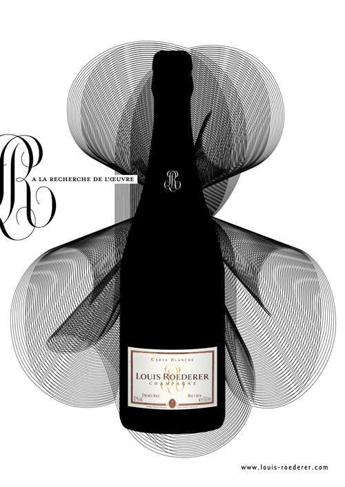 Campagne Roederer - A la recherche de l'oeuvre - 2010 - Carte blanche