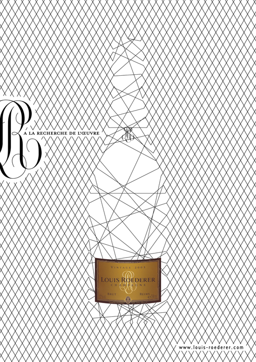 Campagne Roederer - A la recherche de l'oeuvre - 2010 - Vintage 2003