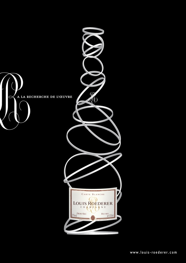 Campagne Roederer - A la recherche de l'oeuvre - 2010 - Carte blanche