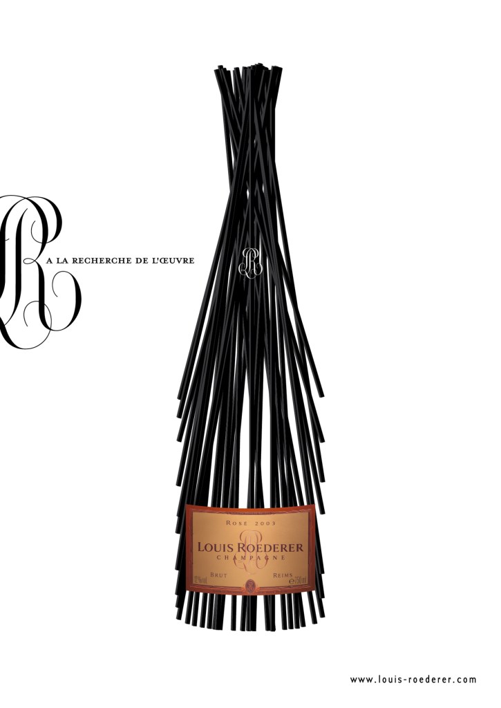 Campagne Roederer - A la recherche de l'oeuvre - 2010 - Rosé 2003