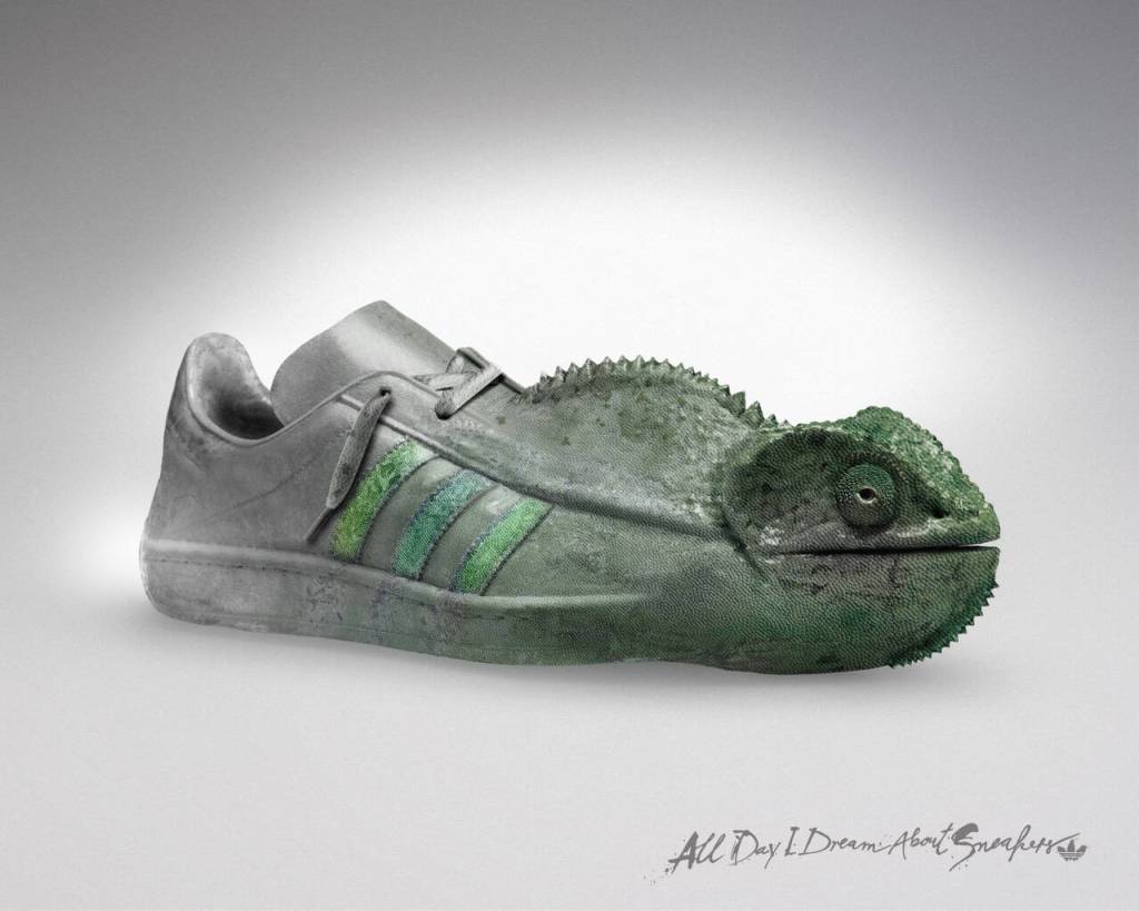 Annonces Adidas - All Day I Dream About Sneakers - Caméléon