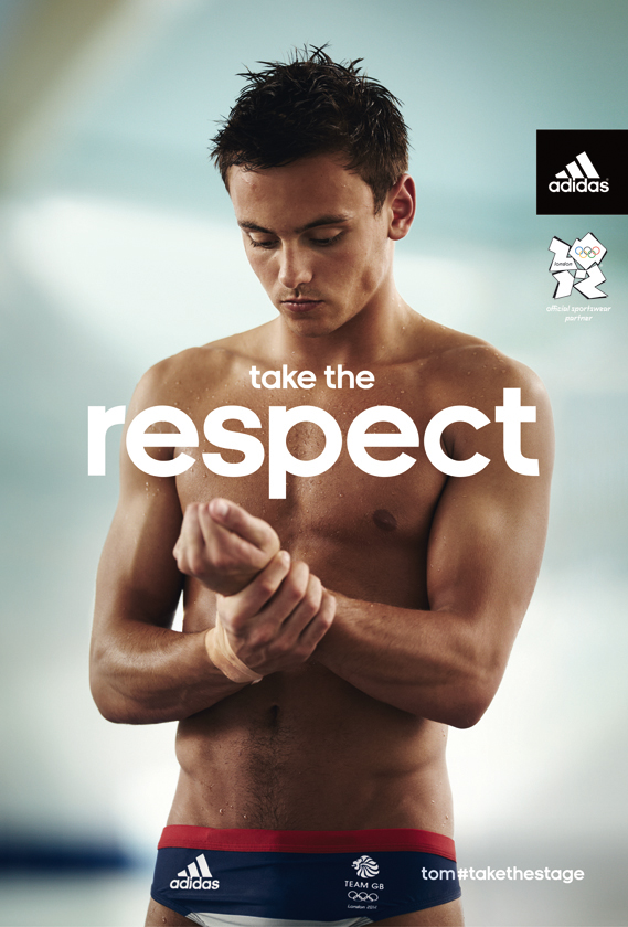 Publicités Adidas - JO Londres - 2012 - Tom Daley