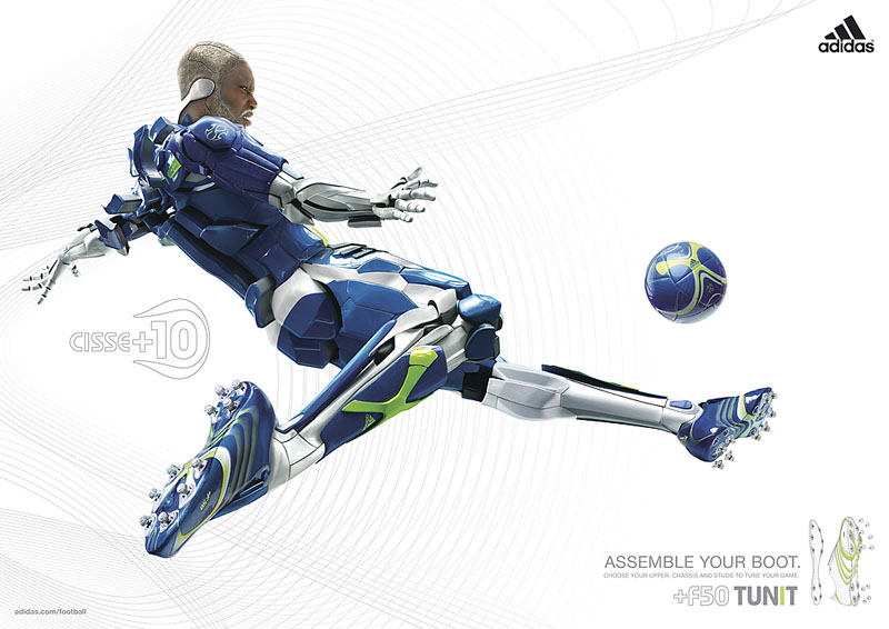 Publicité Adidas - Cissé+10 