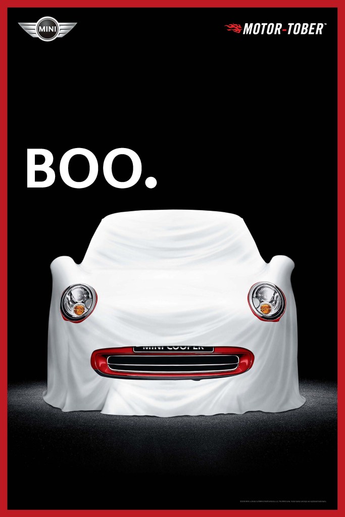 Publicité - Mini -Halloween - Motor Tober - 2009 - Boo