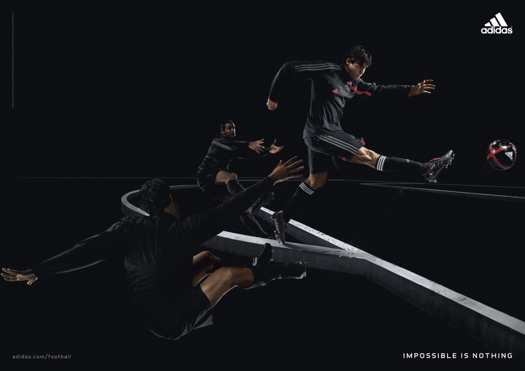 Annonces Adidas - Impossible Field - joueurs - Kaka 