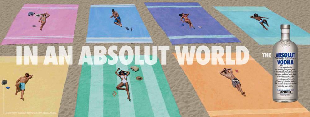 Campagne In an Absolut World - Serviettes plage