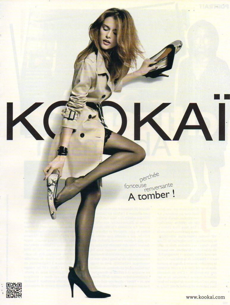 publicité Kookaï - Hiver 2011 - Presse - A tomber