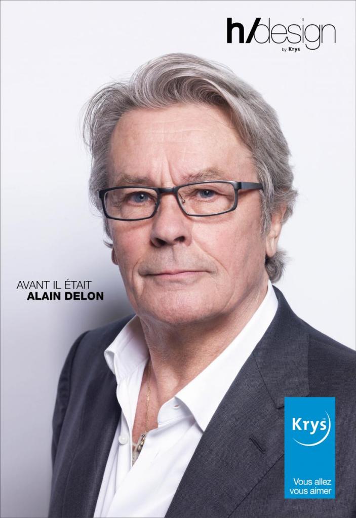 Campagne Krys - Avant il était Alain Delon